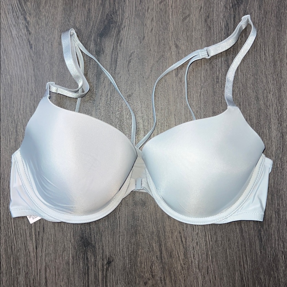 Victoria’s Secret Silver Gray Lined Demi Bra